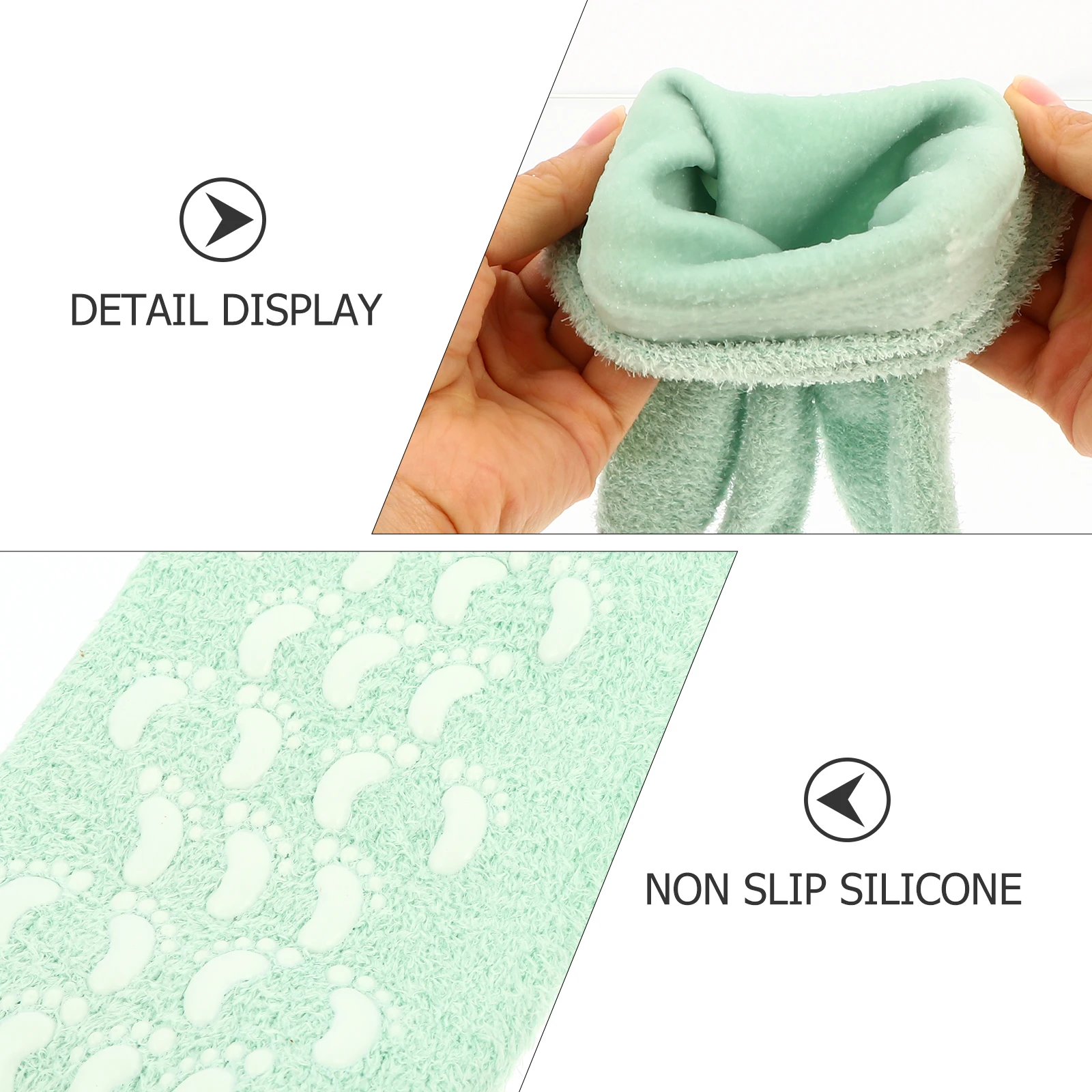 

1 set Universal Touch Screen Gloves for Men Women Black Fingers Hand Warmers Winter Knit Soft Gel Skin Moisturizing Nourishing