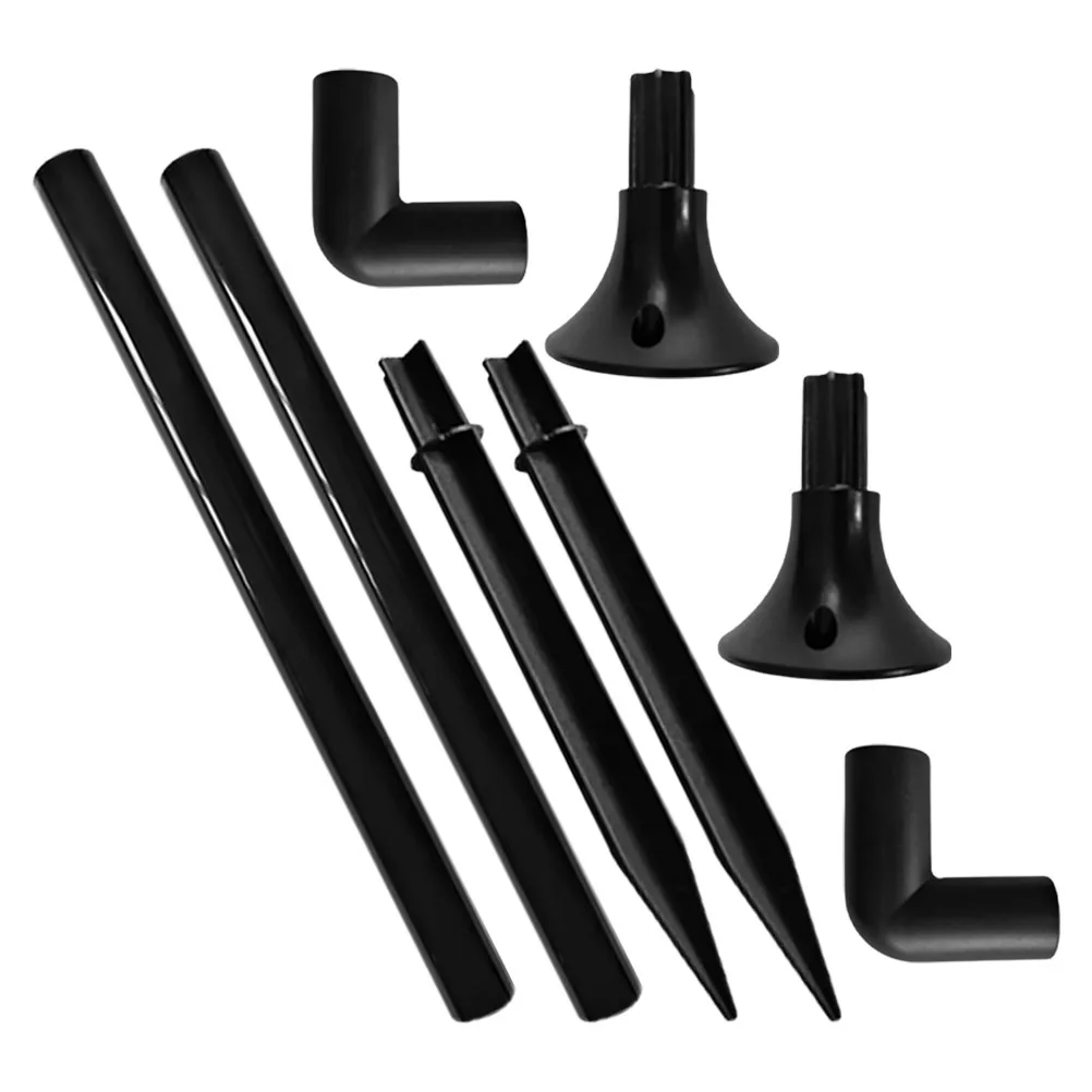 

1 set Lawn Lamp Accessories Outdoor Light Extension Pole Solar Stakes ABS Durable Landscape Lighting Joint Tube Parts