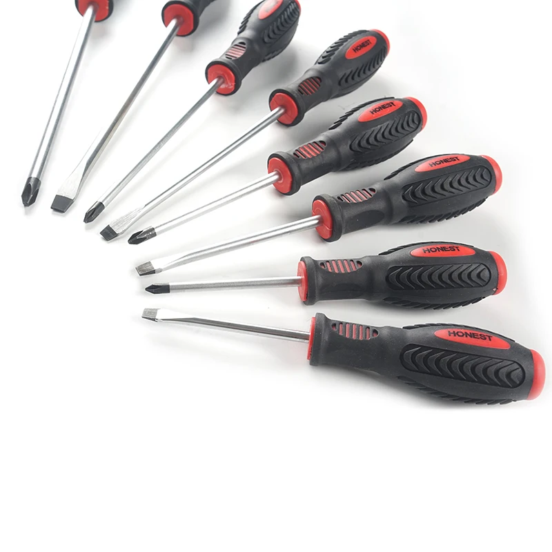 2pcs Magnetic Screwdriver Sets Phillips and Slotted flat head  Screwdriver set for Home Repairs hand tools