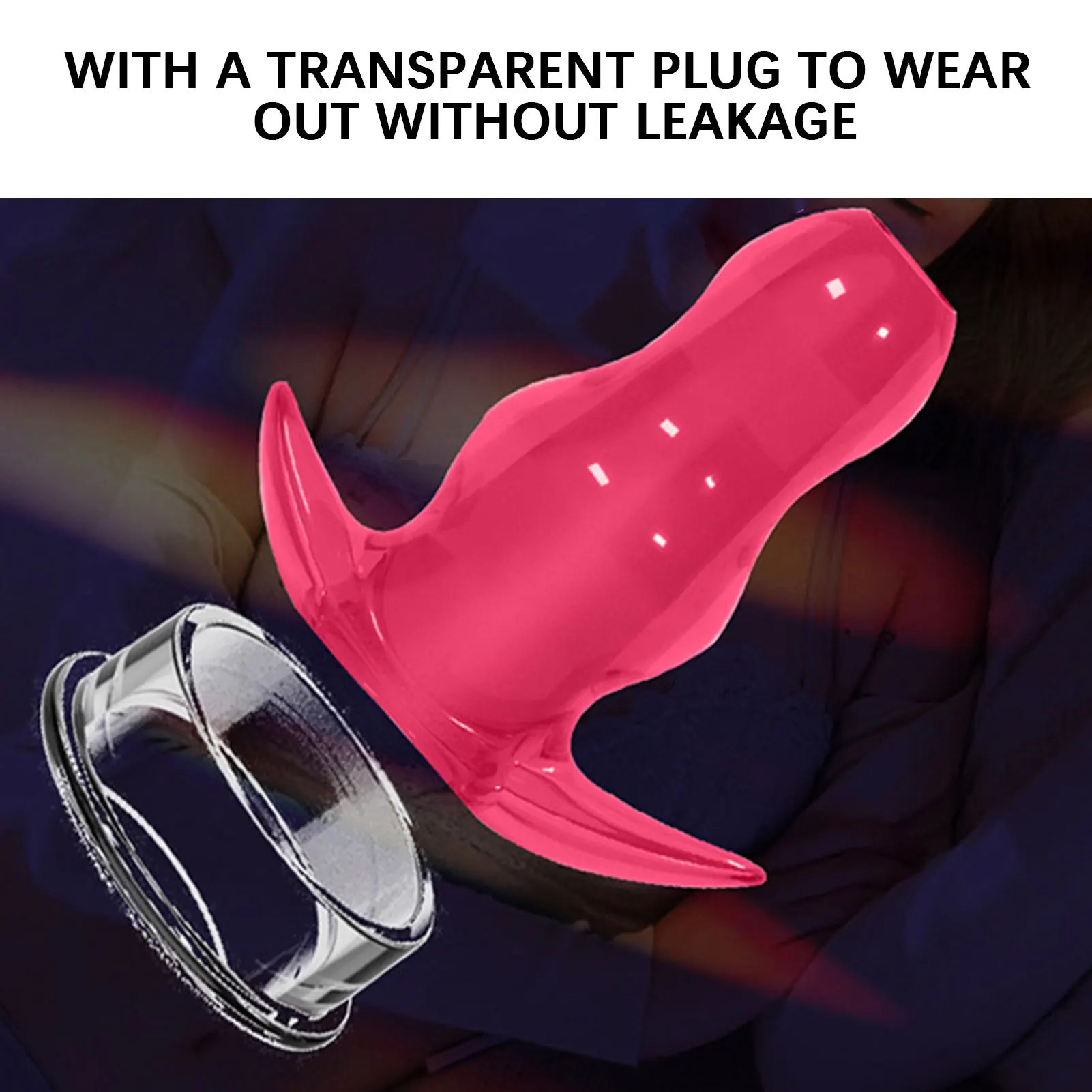 5 Sizes Hollow Anal Plug Dilator Soft Speculum Prostate Massager Butt Plug with Stopper Intimate Enema Sex Toy for Women Men Gay