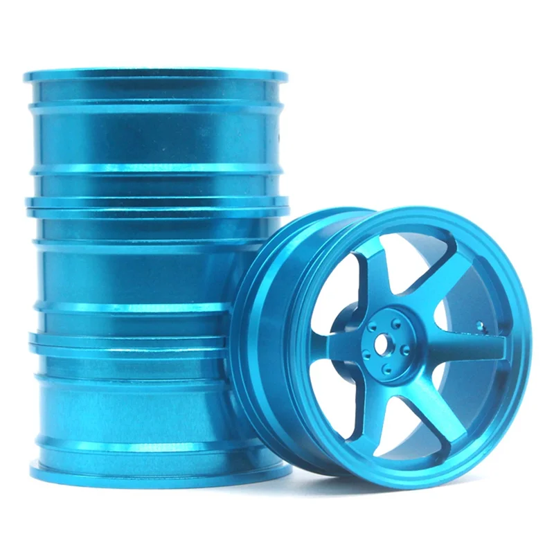 A63T-RC محور عجلات السيارة محور العجلة استبدال محور العجلة لـ 94122/94123/FW06 D3/D4 من 1/10 سيارة رياضية مسطحة، أرجواني