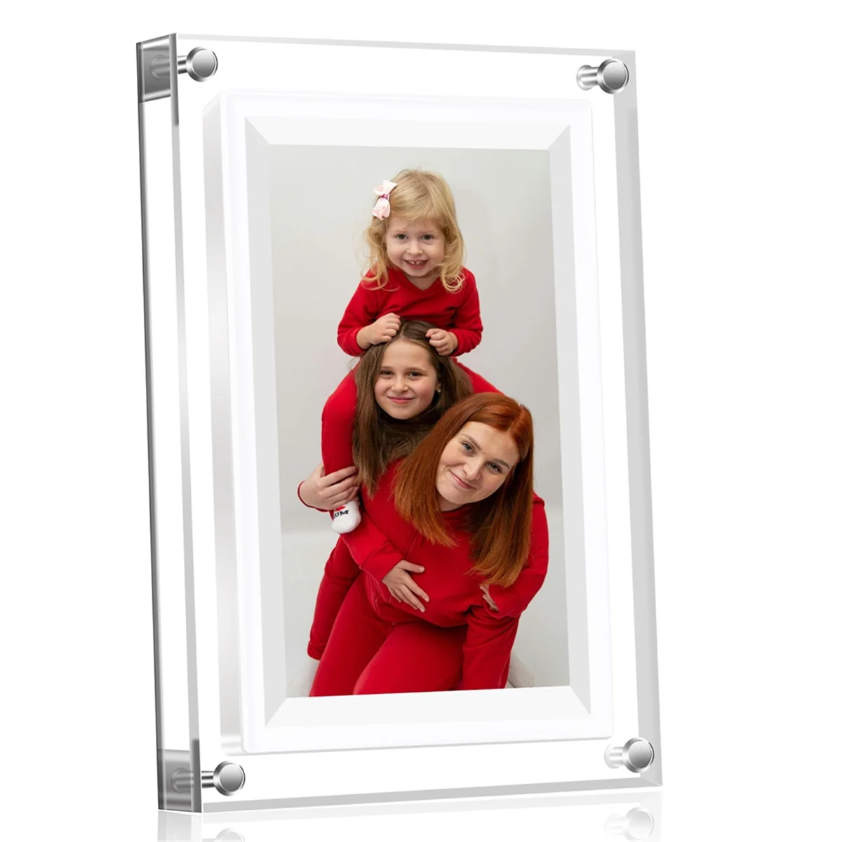 New 7-Inch Transparent Acrylic Digital Photo Frame Video Picture Music Player Electronic Photo Frame WIFI 8G