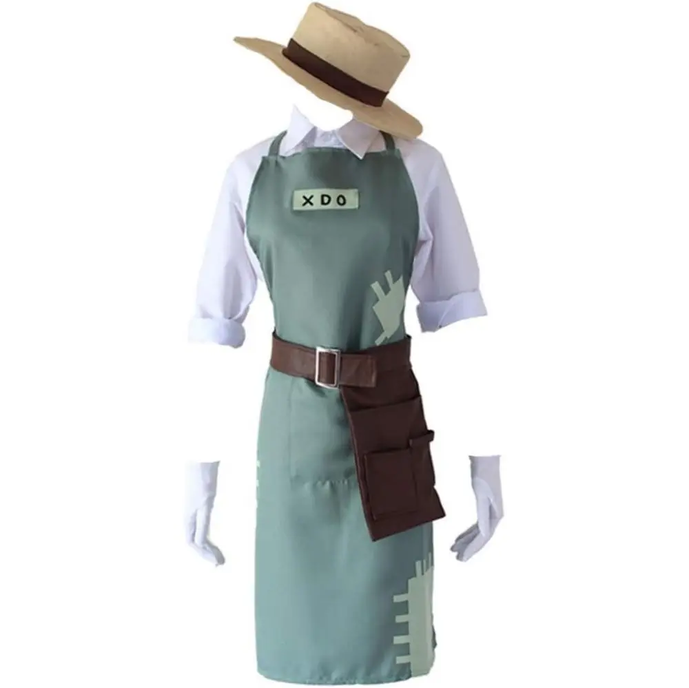 Game Cosplay Costumes Gardener Emma Woods Uniforms Halloween Carnival Party