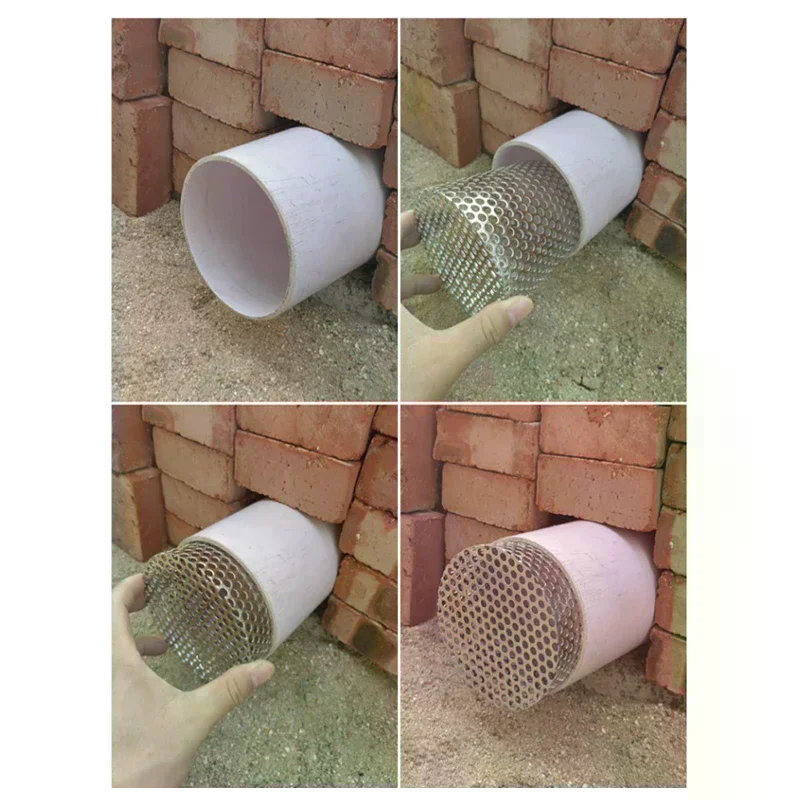 

Balcony Drainage Roof Floor Drain Wall-side Insert Cover Rain Pipe Cap Stainless Steel Hair Waste Collector For Kitchen Bathroom