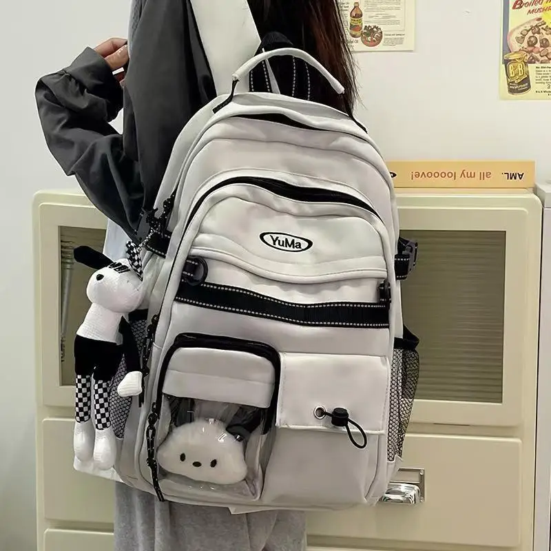 

Girls Casual Ita Bag Dolls Bag Large Capacity High Quality School Bag Workwear Campus Backpack Travel Backpack