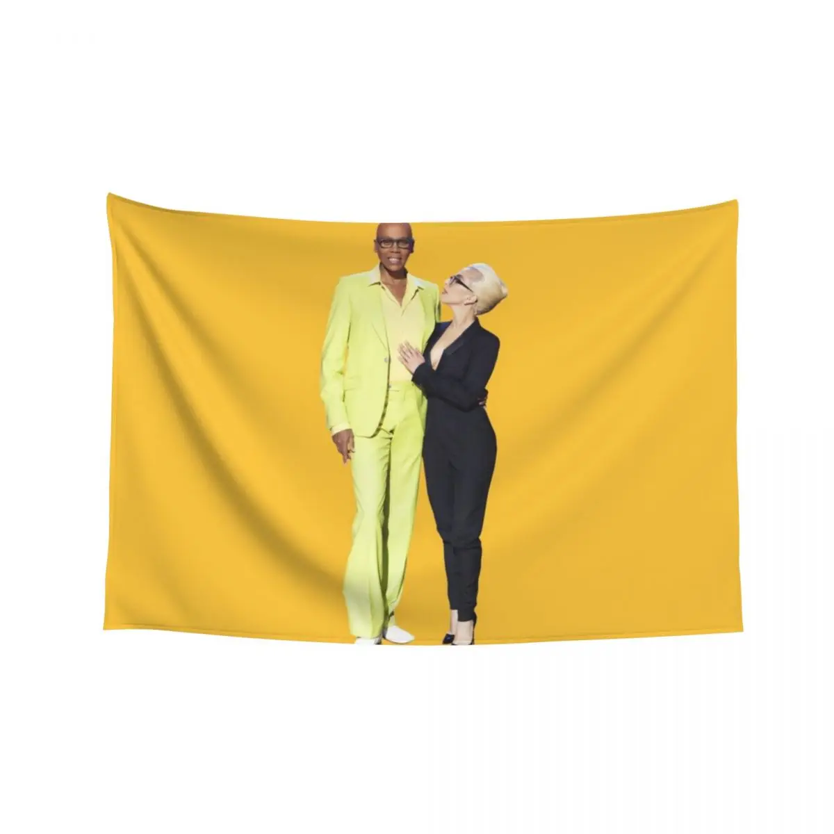 

Rupaul Drag Race , Ru and Gaga Tapestry Bedroom Decor Aesthetic Wall Decor Hanging Anime Decor Bathroom Tapestry