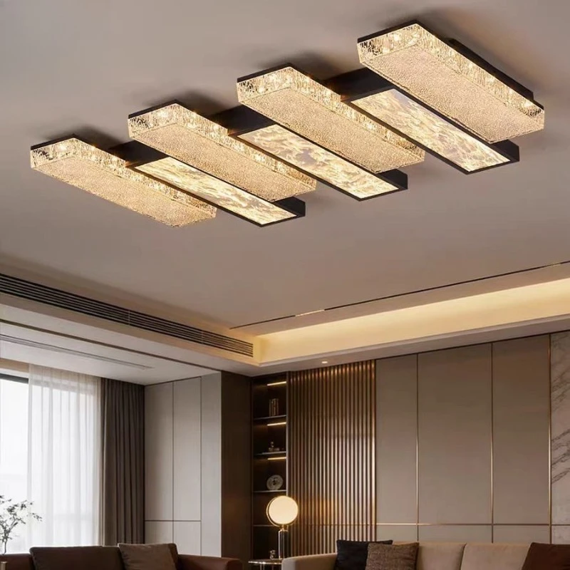 Italian high-end living room main light, simple and light luxury restaurant hall cloud mist eye protection piano ceiling lamp