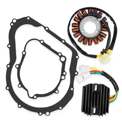 Stator with Regulator Rectifier with Gasket kit Compatible with Suzuki GSXR 600 750 2006-2012