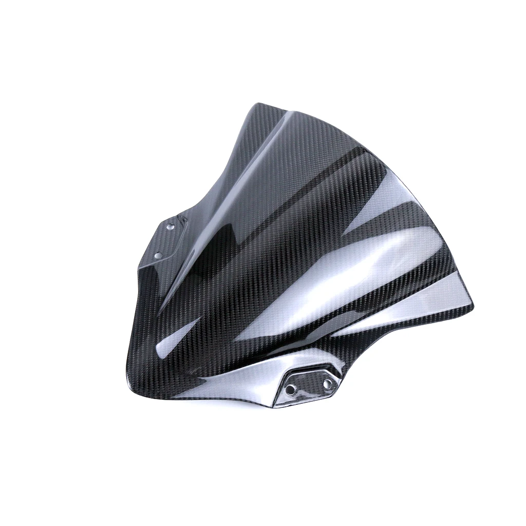 For Kawasaki Ninja 400 2019 3K Carbon Fiber Motorcycle Modification Accessories Fairing Wind Shield Without glass