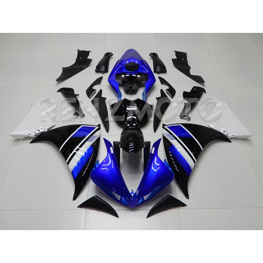 For Yamaha YZF-R1 09-11 Motorcycle Fairings Full Set ABS Plastic Body Kit with Glossy Paint Pre-Drilled Holes, Easy Installation