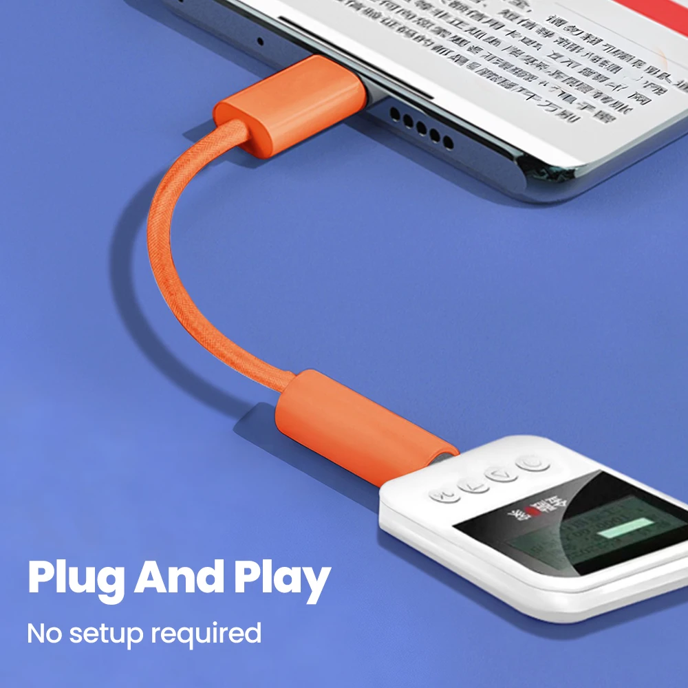 Elough USB نوع C إلى 3.5 جاك سماعة محول آيفون 17 برو USB C ذكر إلى 3.5 مللي متر جاك أنثى محول كابل الصوت محول #6