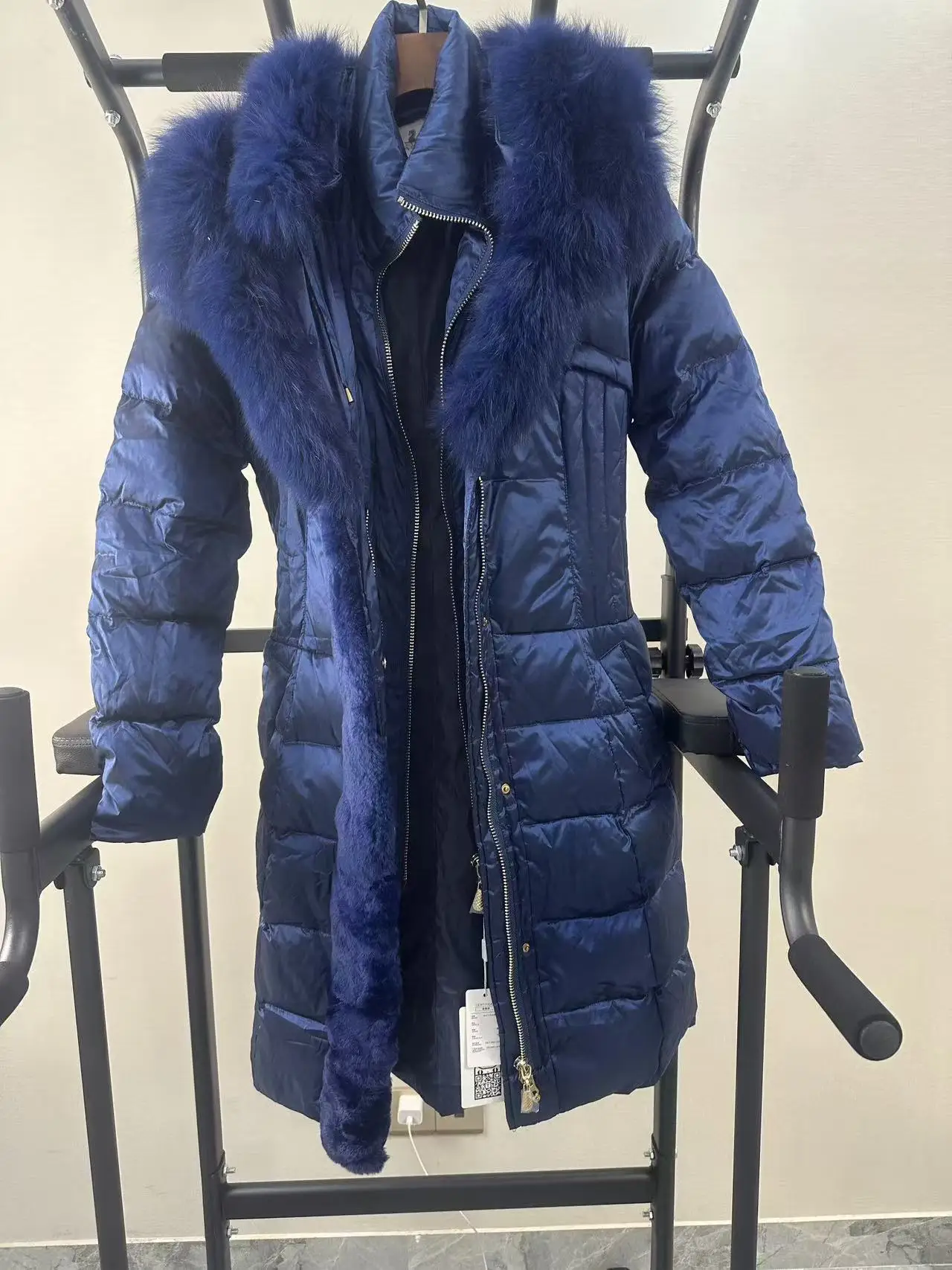 AYUNSUE سترة شتوية ملابس حريمي معاطف دافئة بياقة فرو الثعلب معطف فريد تعزيز عيوب صغيرة غير استرداد غير قابل للتبديل #2