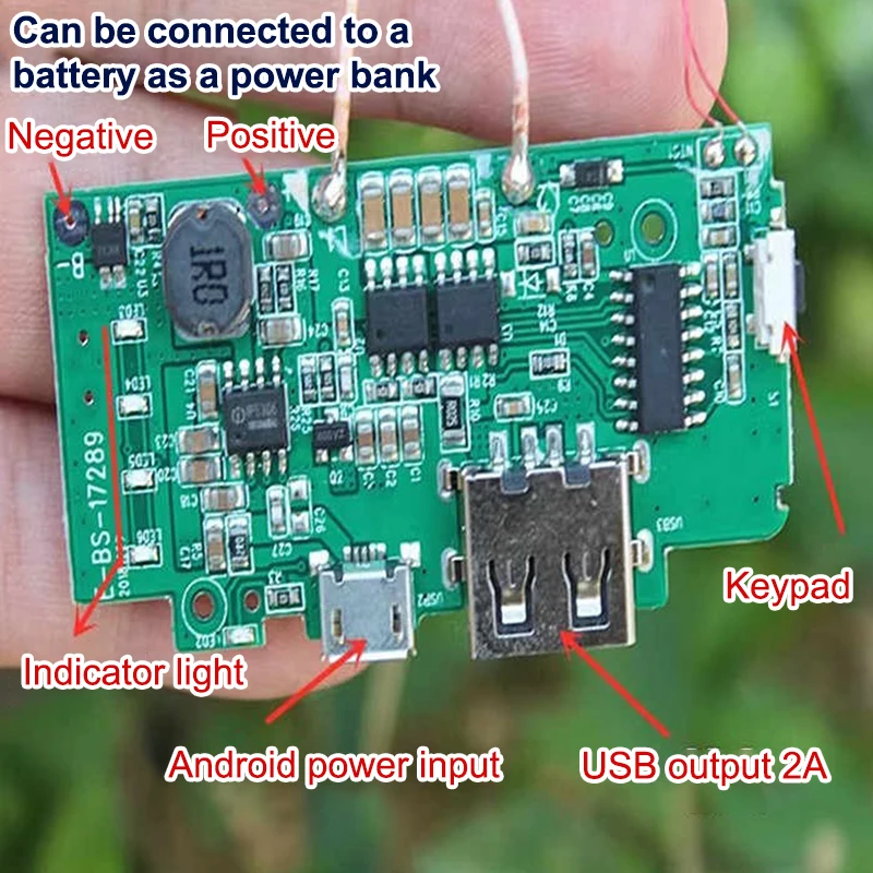 Módulo transmisor de cargador inalámbrico para teléfono móvil, Panel de carga, bobina de circuito, placa de cargador portátil, Banco de energía, accesorios DIY