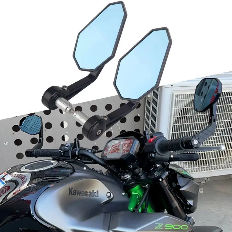

Для Kawasaki Z400 Z900 модифицированное зеркало заднего вида для мотоцикла, зеркала с ручкой Vulcan S650 Z1000, зеркало на руль, зеркало для мотоцикла