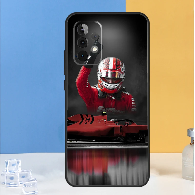 Formula 1 F1 Charles Leclerc For Samsung Galaxy A54 A34 A14 A52 A51 A71 A13 A23 A33 A53 A73 A12 A22 A32 Phone Case