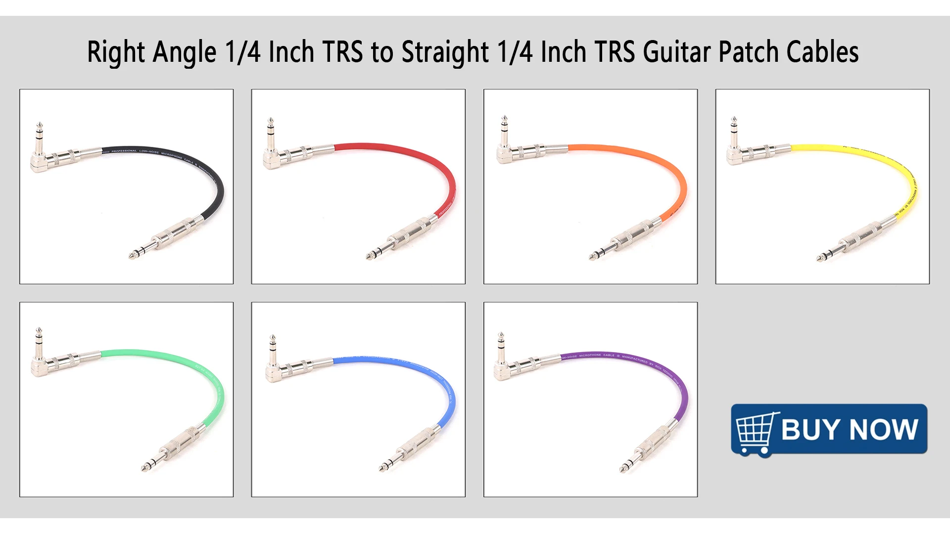 RCA auf 1/4 Zoll TS/TRS Audiokabel 6,5 mm Mono/Stereo auf RCA Audio Interconnect Buntes Kabel für Lautsprecher Mixer Verstärker TV – Detail 15