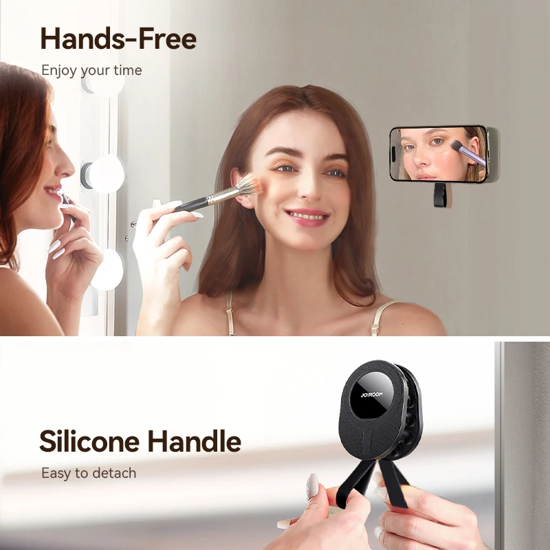 JOYROOM Silicone Magnetic Suction Cup Phone Mount for Magsafe Octo Cup Buddy Phone Grip Mount for Hands-Free Selfies Video Call