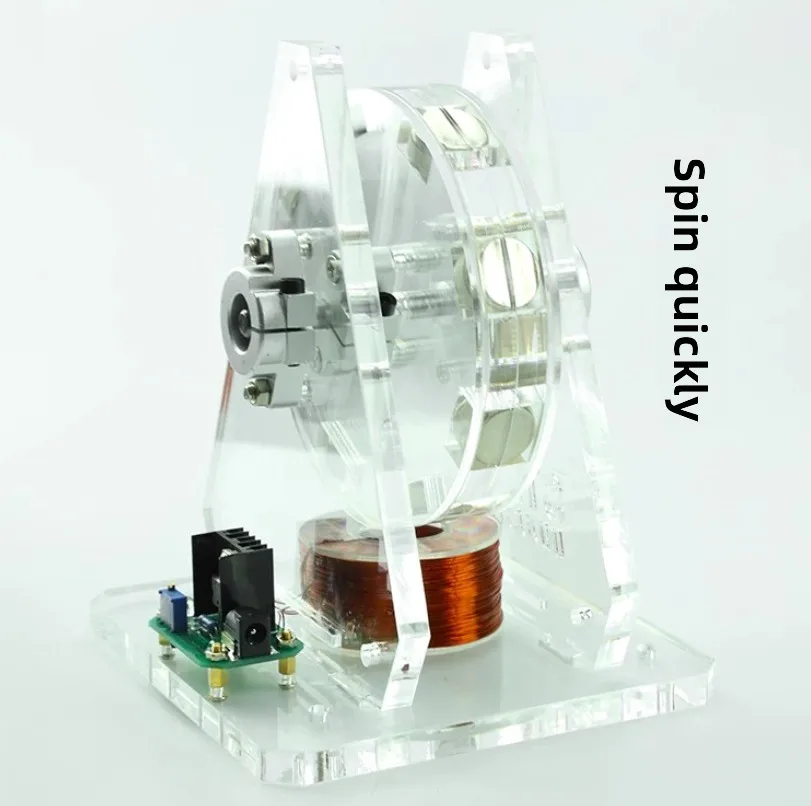 Science and education experimental equipment Bedini motor strong magnetic brushless motor model pseudo perpetual motion machine
