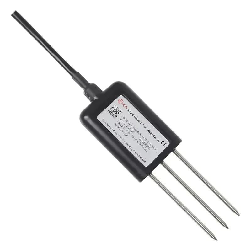 HOT*2026* RIKA RK520-02 OEM Digital RS485 Modbus Fdr Soil Temperature Moisture Sensor Meter for Greenhouse and Irrigation
