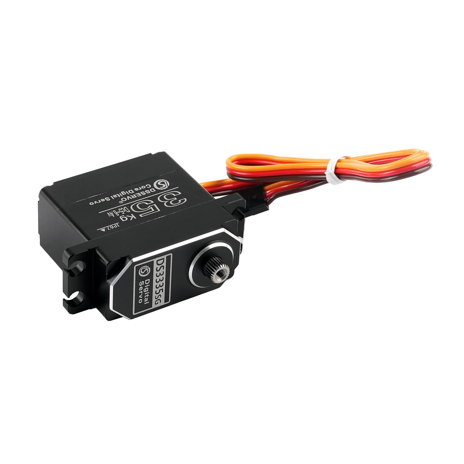 Servo Digital 35Kg engranaje de Metal Motor de núcleo de hierro 180/270/360 grados impermeable IP67 Servos para RC coche Robot Drones niño DIY Juguetes # T3