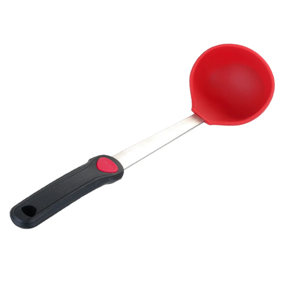 

Soup Ladle Silicone spoons soup spoon Soup scoop ladle spoons for serving food