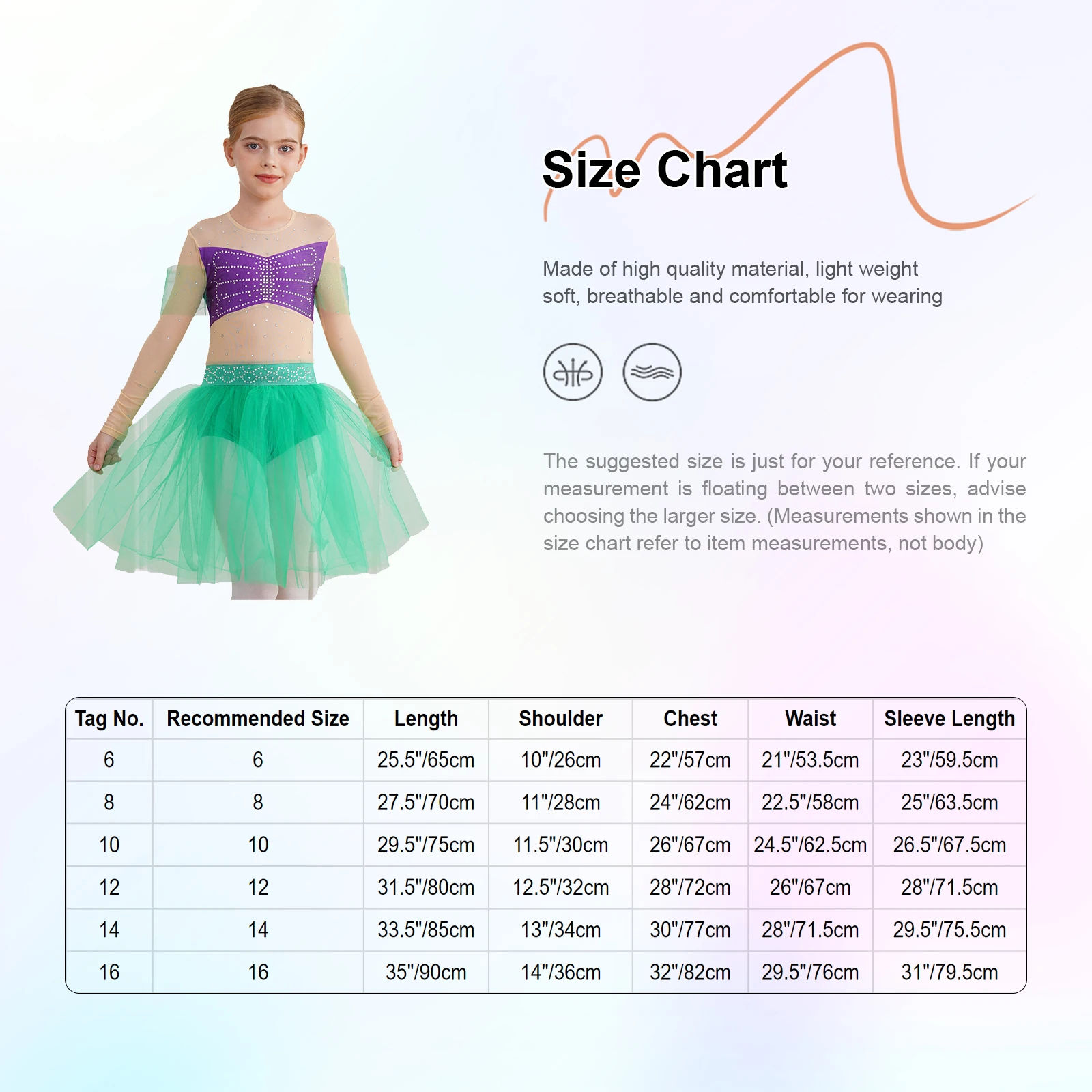 Girls Mermaid Tutu Dress Long Sleeve Sequins Princess Dress One Piece Bodysuit Halloween Cosplay Themed Dress Up Party Costumes