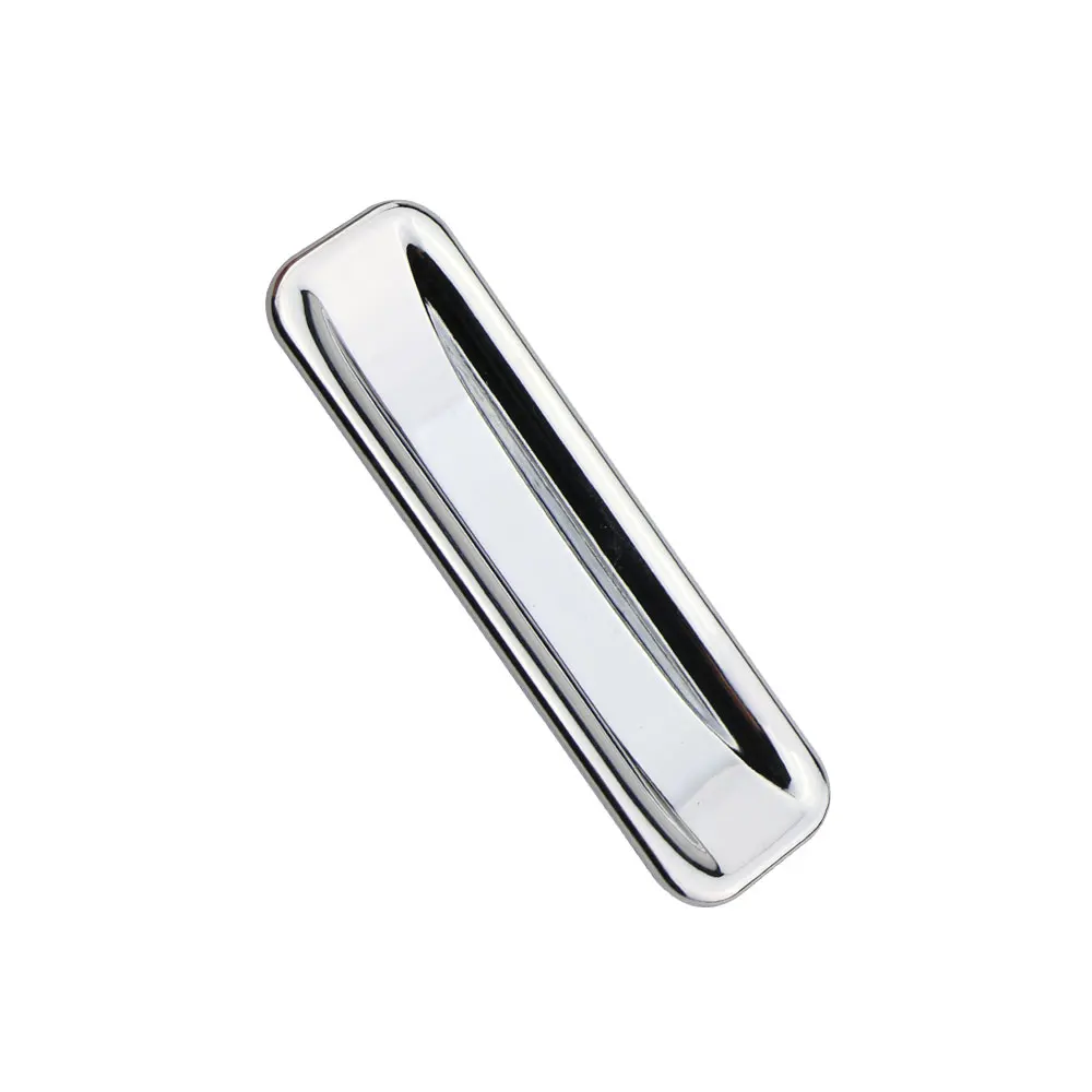 Car Armrest Storage Box Decorative Panel Trim Sequin Sticker for Peugeot 2008 2014 - 2017 ABS Chrome Accessories