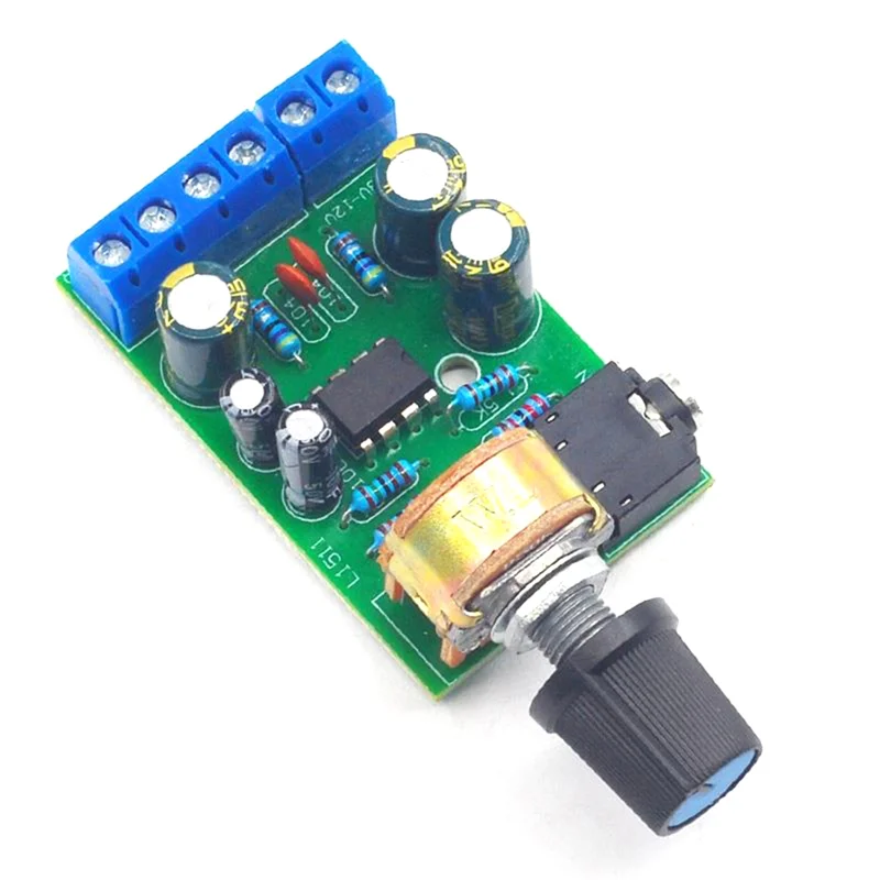 B04C-TDA2822M DC 1.8-12V Stereo Audio Versterker Board 2.0 Draagbare Radio DC Versterker Module