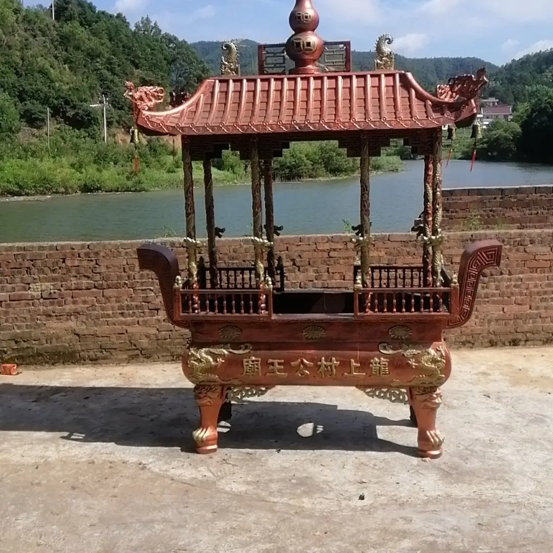 

Temple incense burner extra large outdoor antique rectangular cast iron incense burner with lid