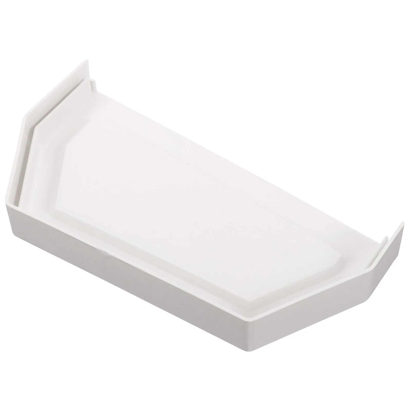 

PVC Gutter End Caps 200mm Right Sink Plug White Color Drainage Accessories Rain Gutter Downspout Ends Prevent Leakage
