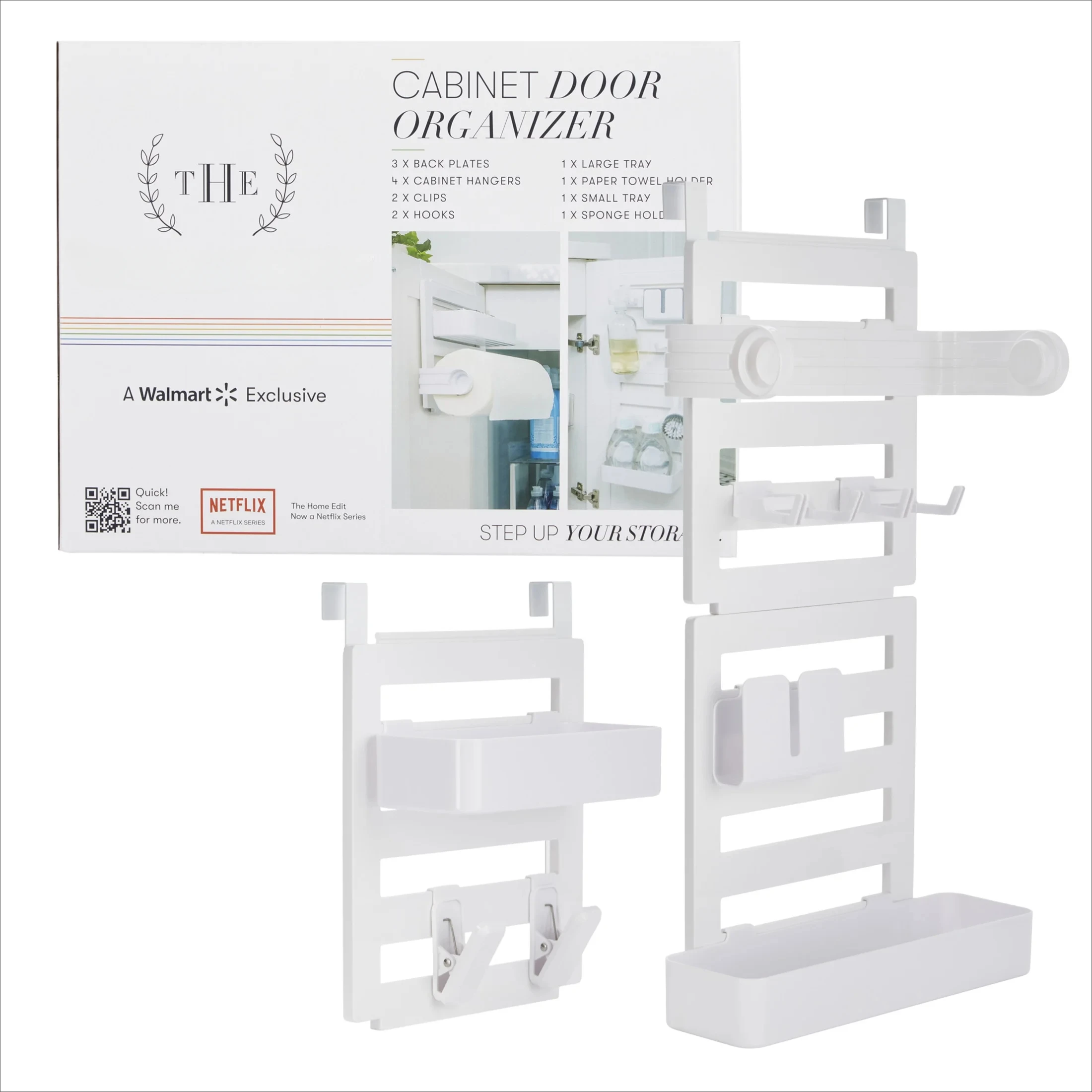 

Under Cabinet 15-Piece Organization Set, Customizable， kitchen ， kitchen organizer ， kitchen accessories organizer