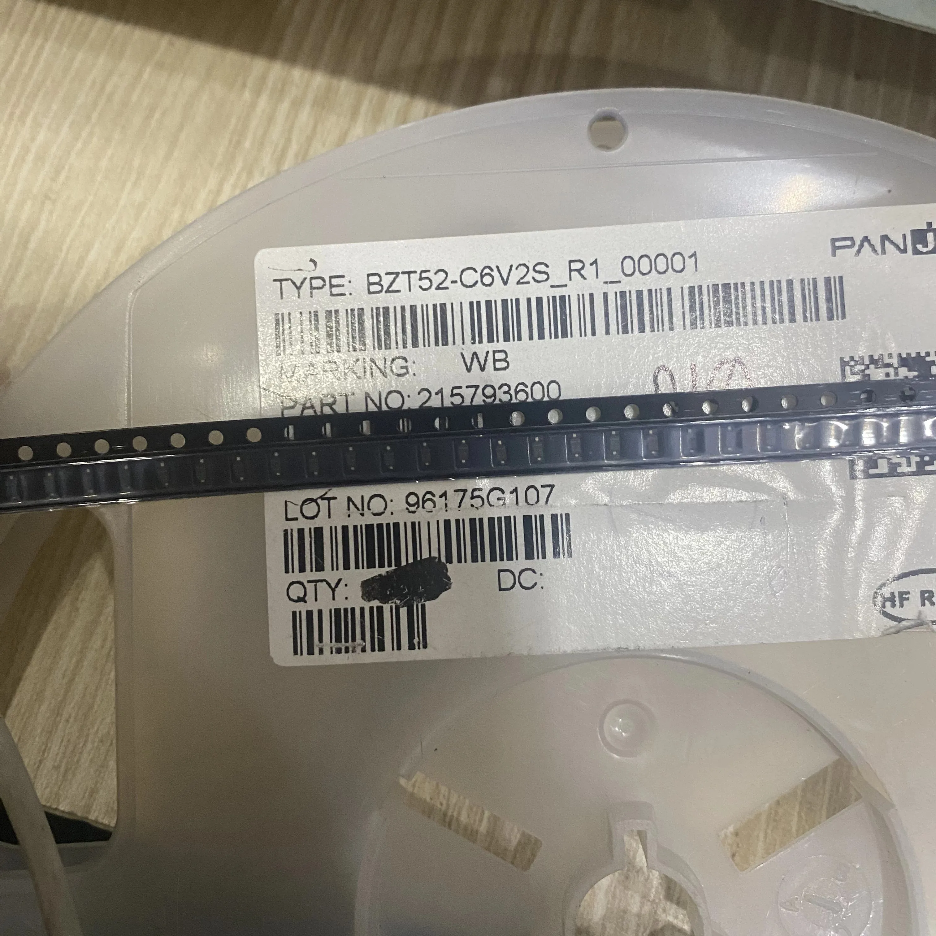 1000PCS Brand new original BZT52-C6V2S_R1_00001 21+ SOD323