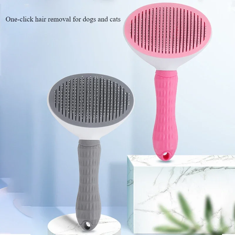 Hair Removal Pet Comb Modeling Hair Removal Cat Comb Automatic Fading Beauty Dog Comb Hair Brush