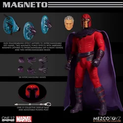 In Stock Original Mezco ONE:12 Magneto Anime Action Collection Figures Model Toys Gifts for Kids