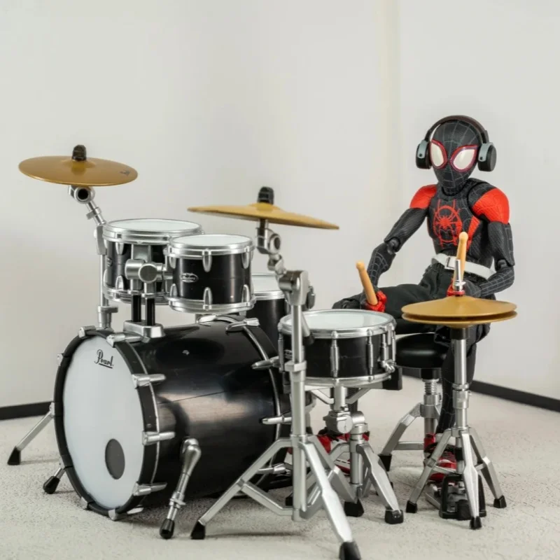

In Stock Genuine Bandai Bulk Cargo Pearl Drums Miniature Drum Set Band Jazz Drum Ornaments Collecting Toys Gift
