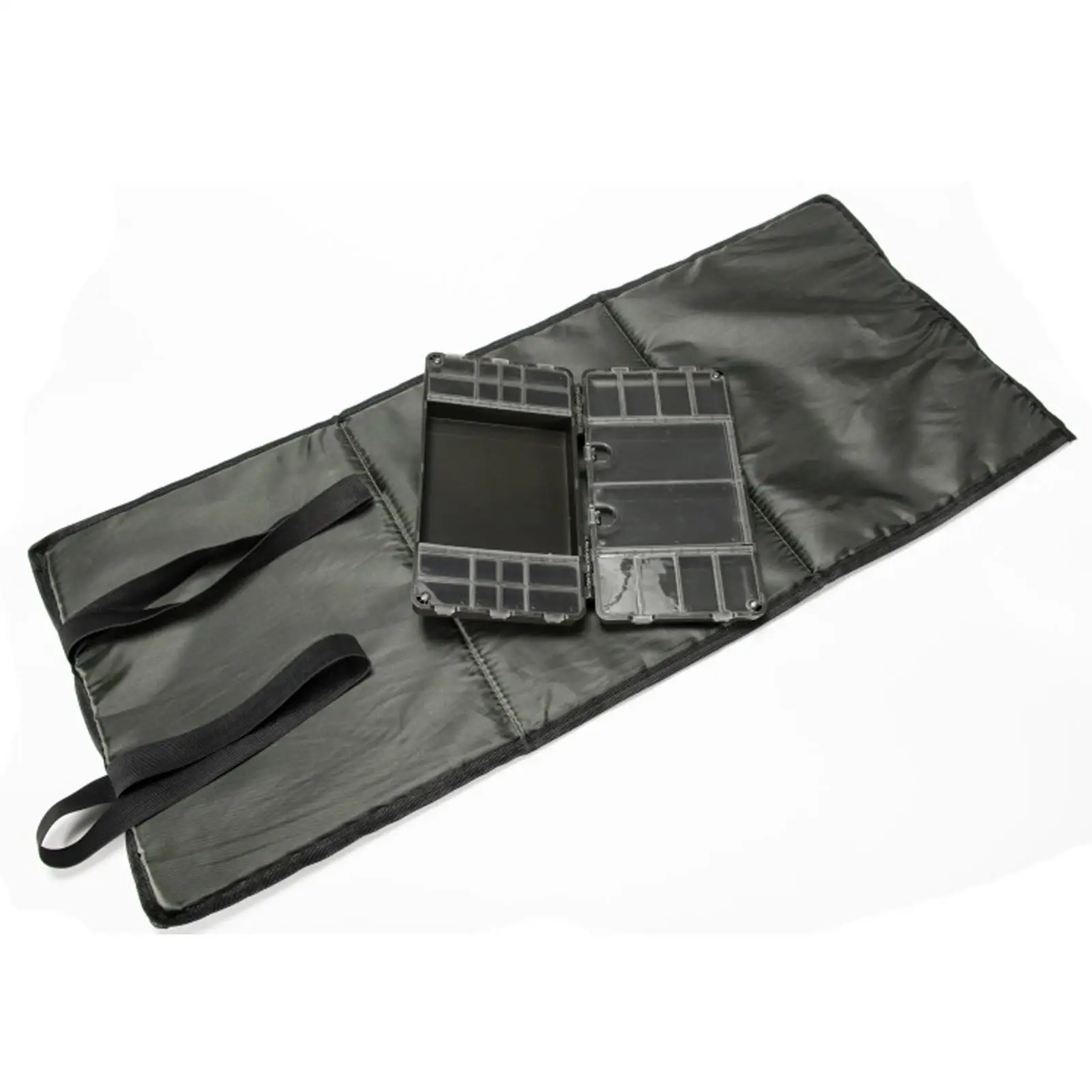 Portable Fishing Folding Unhooking Mat with Lure Box for Anglers