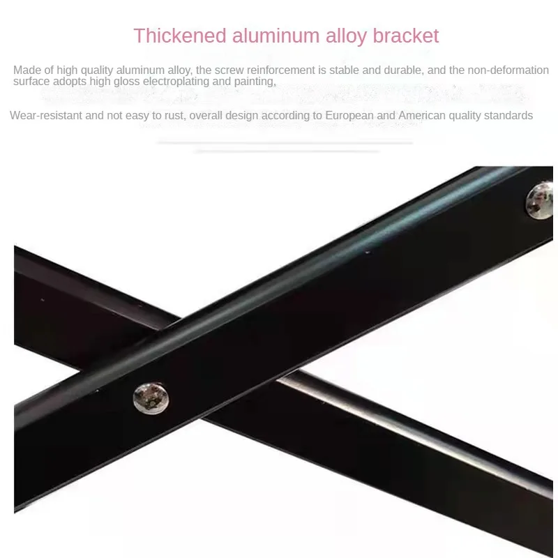 Makeup beach chair Outdoor furniture Aluminum Alloy Tall Feet Folding Portable Hair hammock