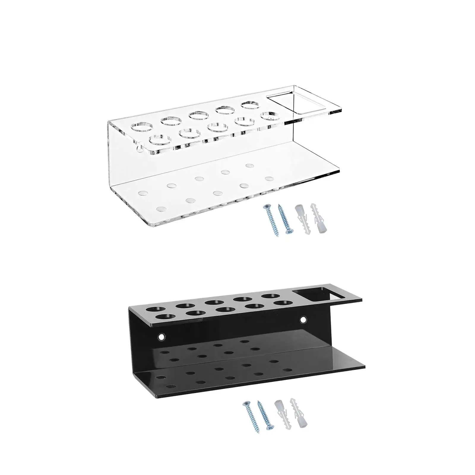 

Dry Erase Marker Holder Office Desk Organizer Makeup Pen Display Stand Eraser Storage Rack for School Classroom Meeting Room