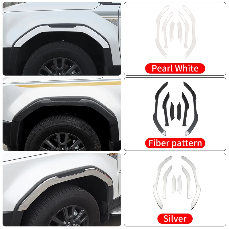 For Toyota Land Cruiser 250 2024 2025 Prado LC250 1958 First Edition J250 Exterior Decoration Wheel eyebrow,Upgraded Accessories