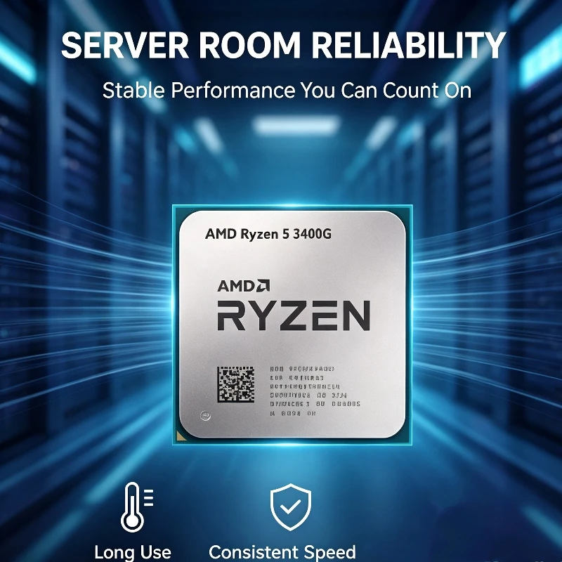 Ryzen 5 3400G APU Mini ITX PC Processor 65W Low Power AM4 Socket CPU For Small Form Factor Desktop