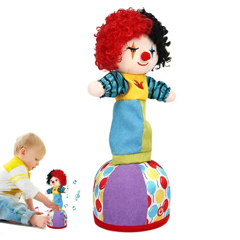 

Repeating Toy Voice Controlled Cute Talking Doll Clown Mimic Toy Plush Doll Cartoon Educational Toy For Kids Girls Boys Students