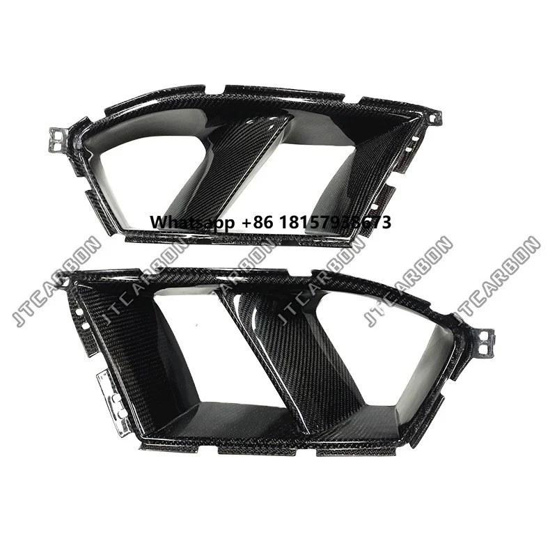 

Dry Carbon Car Front Bumper Air Vent Covers Trims for 3 4 Series G80 G82 G83 M3 M4