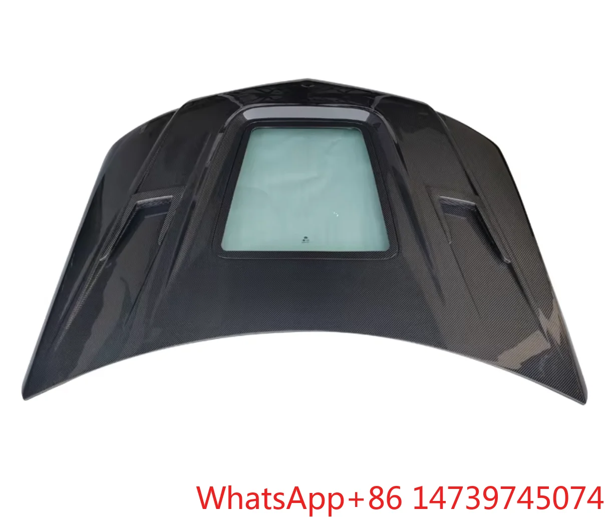3K Twill Clear Carbon Fiber Front Hood W204 C-Class C63 Exterior Tuning Replacement PartsCar Parts And Car Kits