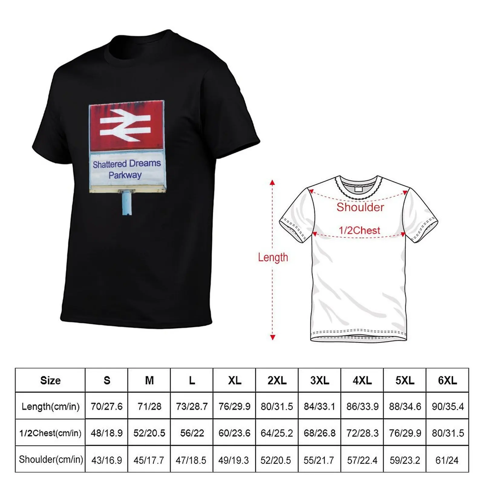 Shattered Dreams Parkway T-Shirt t shirts for man graphic tees man t shirts for men T-Shirt