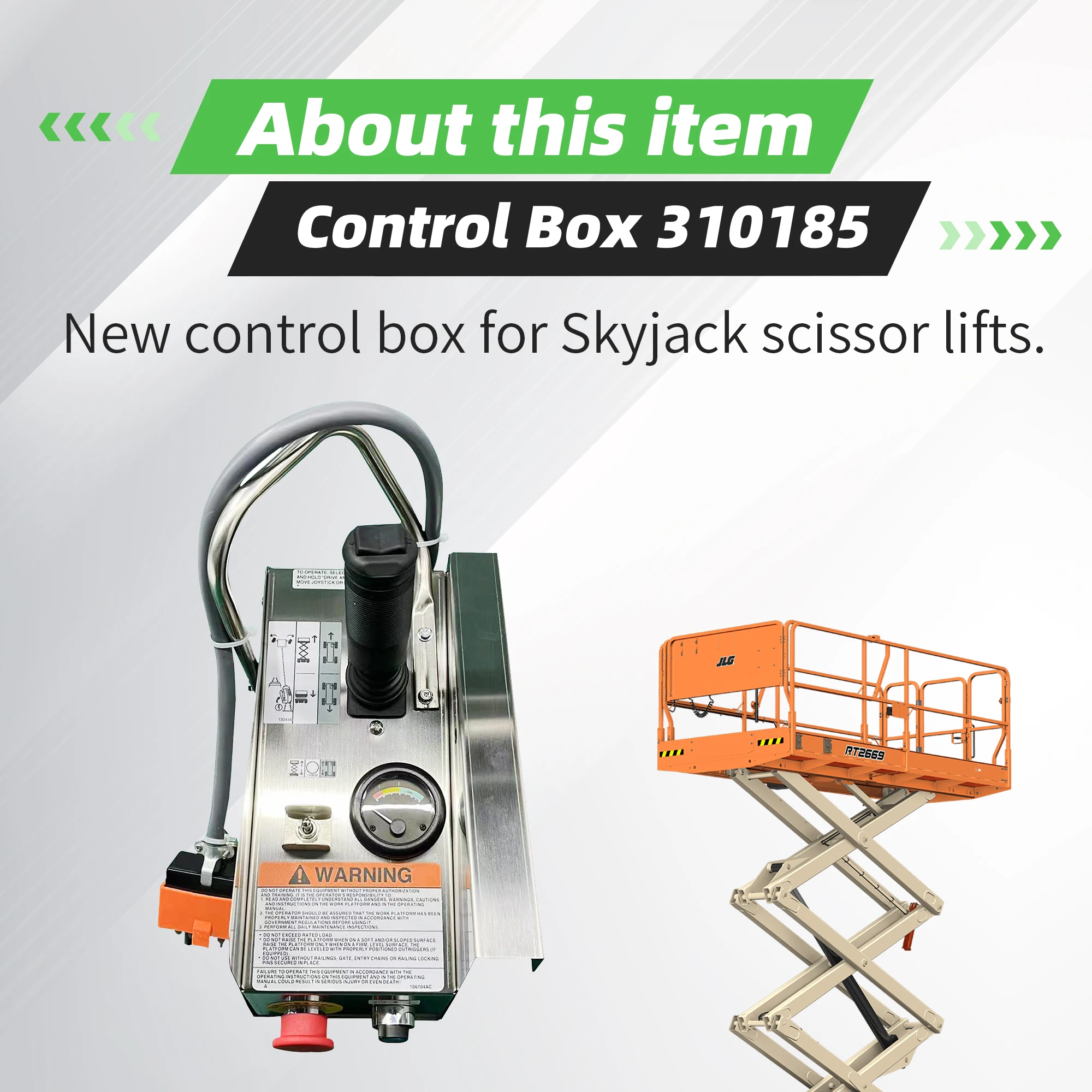 

Control box 310185 129674 Replacement for Skyjack Lift SJIII 3015 SJIII 3215 SJIII 3219