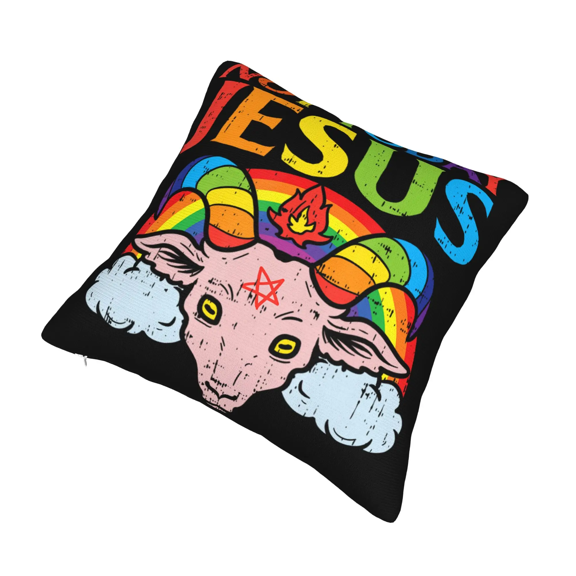 Jesus Esperanza Devida Spanish  Pillowcase Product Soft Cushion Cover Gift  Throw Pillow Case Cover Home Multi-Size