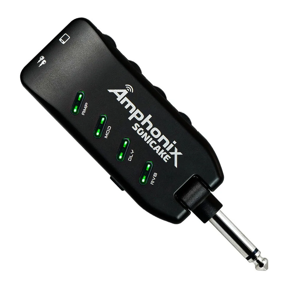 

SONICAKE QAP-10 Bluetooth Headphone Guitar Amplifier Plug-In USB Chargable Portable Pocket Carry-On Bedroom Multi-Effects