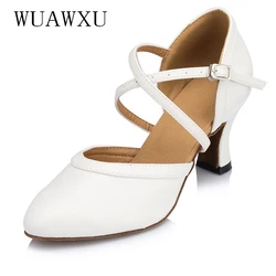 NATASHA Latin dance shoes White dance shoes Women's dance shoes Professional dance shoes Black Latin dance shoes Soft soles 8cm