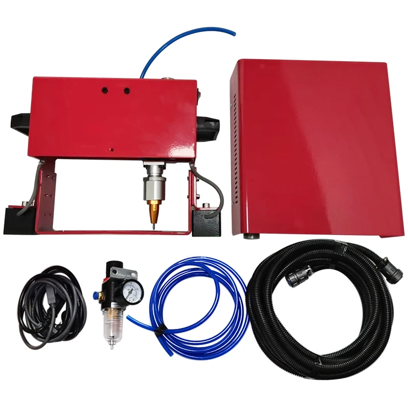 220V/110V Portable Metal Pneumatic Dot Peen Marking Machine For VIN Code(140*40mm) Frame Marking Machine chassis number