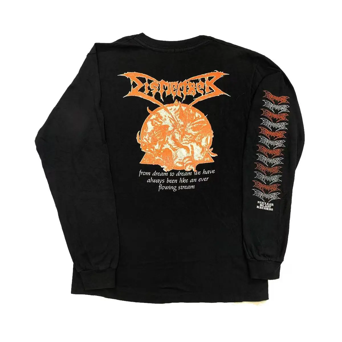 

Y2k Streetwear Black T Shirt Men Women Harajuku Hip Hop Skull Graphic Print Oversized T Shirt Goth Cotton Long Sleeve Tops